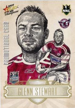 2009 Select NRL Champions - Promos #SK12 Glenn Stewart Front